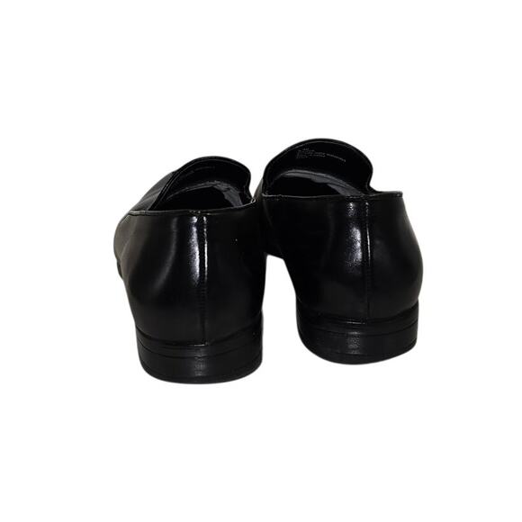 Van Heusen Men's Plain Toe Tassel Slip-On Loafer Black Size 8.5M - Picture 8 of 12